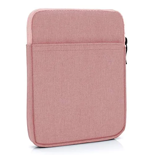 MyGadget Borsa Nylon 8" - Case Protettiva per Tablet - Custodia Sleeve per E-Reader, Smartphone, Amazon Fire HD 8, Paperwhite, Oasis | iPad Mini - Rosa
