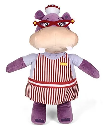 Dottoressa Peluche - Personaggi Hallien peluche (l'ippopotamo) 60cm in piedi e 50cm seduto - Buona qualità. (Doc McStuffins)