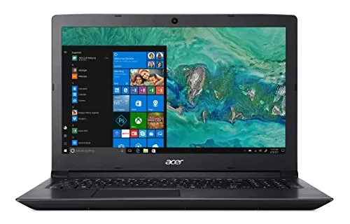 Acer Aspire 3 A315-41-R4FG Notebook con Processore AMD Ryzen 5 2500U, RAM da 8 GB DDR4, 256 GB SSD, Display 15.6" HD ComfyView LED LCD, Scheda Grafica Radeon Vega 8, Windows 10 Home, Nero