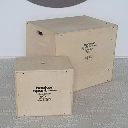 KombiStar Box I e Box II come set di 12 altezze salti, 9 varianti mini parcheggio e 9 varianti scatola a gradini (BSG 28943)