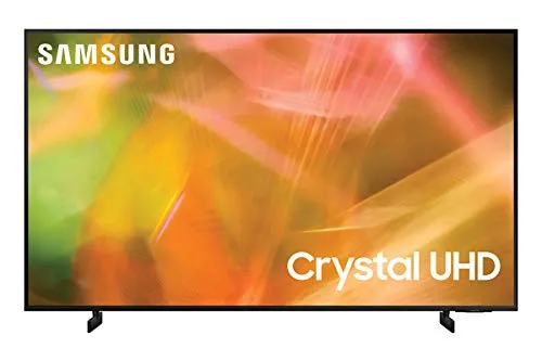 Samsung TV UE75AU8070UXZT, Smart TV 75" Serie AU8000, Modello AU8070, Crystal UHD 4K, Alexa integrato, Nero, 2021, DVB-T2 [Efficienza energetica classe G]