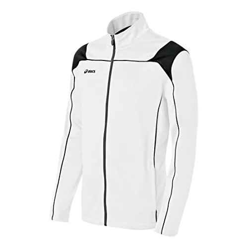 ASICS Mile Jacket, White/Black, X-Large