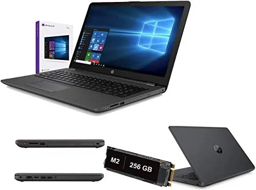Notebook Pc Portatile HP 255 G7 fino 2,6 GHz Display 15.6",Ssd M.2 256GB,Ram 4Gb ddr4,Radeon R3/Hdmi,Masterizzatore DVD CD RW,Wifi,Bluetooth,Licenza Windows 10 pro+Office pro 2019,nuovo garanzia 2anni