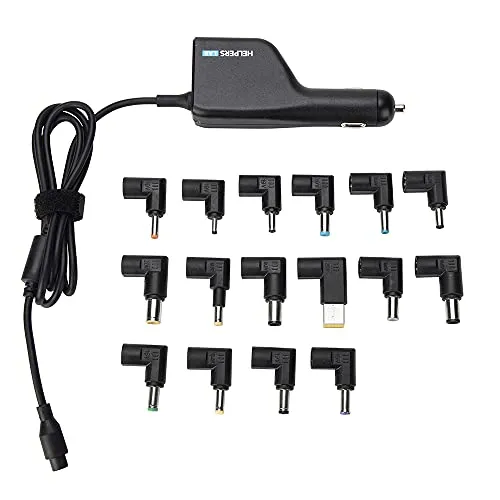 helpers lab 16V 18.5V 19V 19.5V 20V 108W Universale Caricabatterie Adattatore da Auto per Acer ASUS dell HP Lenovo Thinkpad Samsung Sony Toshiba Notebook Portatili