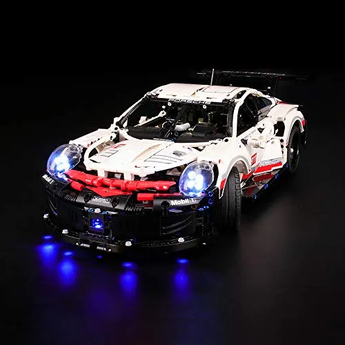 LIGHTAILING Set di Luci per (Techinc Porsche 911 RSR) Modello da Costruire - Kit Luce LED Compatibile con Lego 42096 (Non Incluso nel Modello)
