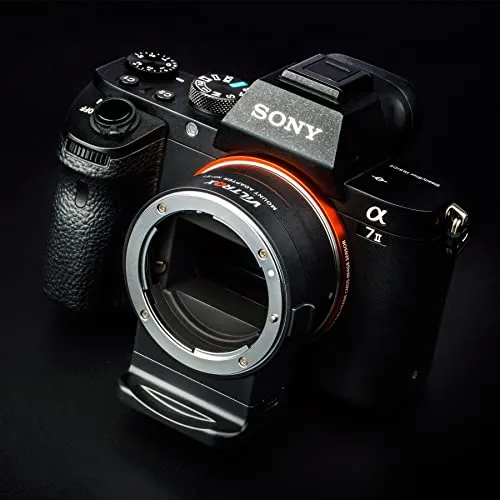 VILTROX NF-E1 Autofocus Adattatore per Obiettivo per Nikon F Lente a Sony E-Mount Fotocamera A9 A7RIII A7RII A7III A7II A6500 A6300 A6400