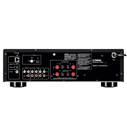 Yamaha R-N303 Sintoamplificatore, Network MusicCast Wi-Fi Radio FM 100W x2, Nero