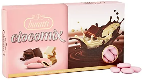 Buratti Confetti Ciocomix Rosa - 1 kg