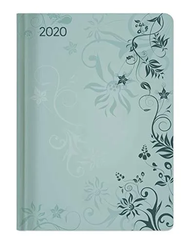 Agenda Settimanale 2020 Ladytimer "Turchese Flowers" 10.7x15.2 cm