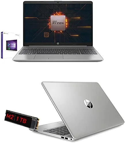 Notebook Hp 255 G8 Amd Ryzen 5 3500U 3.7Ghz Display 15.6" Full Hd,Ram 12Gb Ddr4,Ssd 1Tb Nvme,Hdmi,Wifi,Lan,Bluetooth,Webcam,Windows 10Pro,Antivirus
