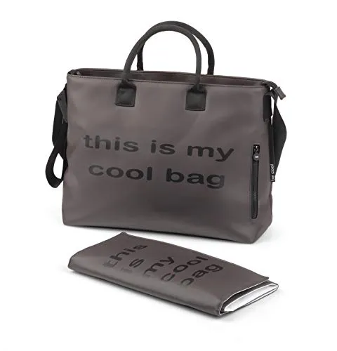 Be Cool Mamma Bag Borsa Fasciatoio con Ancoraggio Universale, Brown