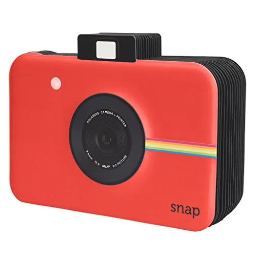 Polaroid Snap Rosso album fotografico e portalistino