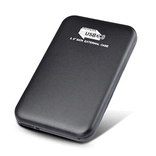 Hard Disk 2 TB Esterno 2,5" USB3.0 SATA HDD Storage per PC, Mac, Chromebook, Xbox ekk (2TB, Nero)