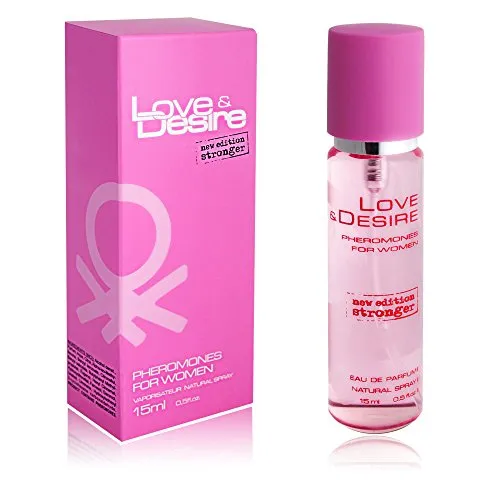 Love&Desire Profumo EdT con feromoni per le donne 15 ml