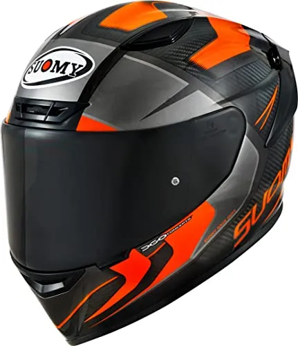 Suomy TX Pro Advance Zwart Oranje Integraalhelm - Maat XXL - Helm