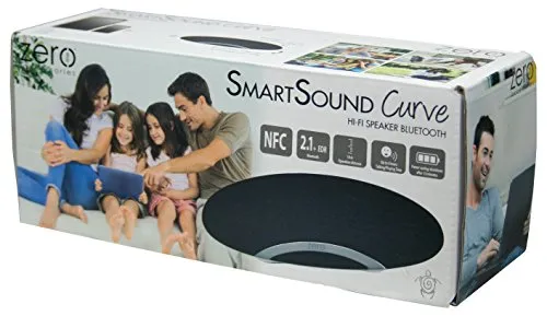 MEDIACOM Sistema Audio Portatile SmartSound Curve Bluetooth/NFC Slot MicroSD colore Nero