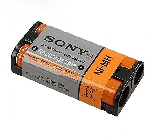 Sony Batteria originale per Sony BP-HP550-11, cuffie e auricolari, batteria NiMH (etichetta in lingua italiana non garantita)