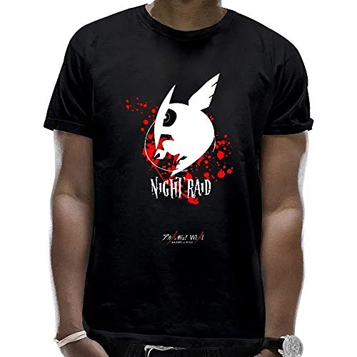 COZ Men's Akame Ga Kill Night Raid T-Shirts