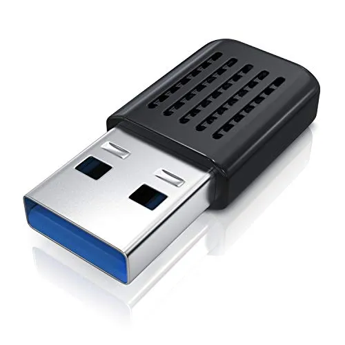 aplic USB 3.0 AC1200 Adattatore di Rete WLAN USB - 1200 Mbps Dual Band MU-Mimo - Mini Adattatore Stick - Dongle Wireless LAN WiFi - Tecnologia MU Mimo - USB 3.0 Super Speed - Alta velocità