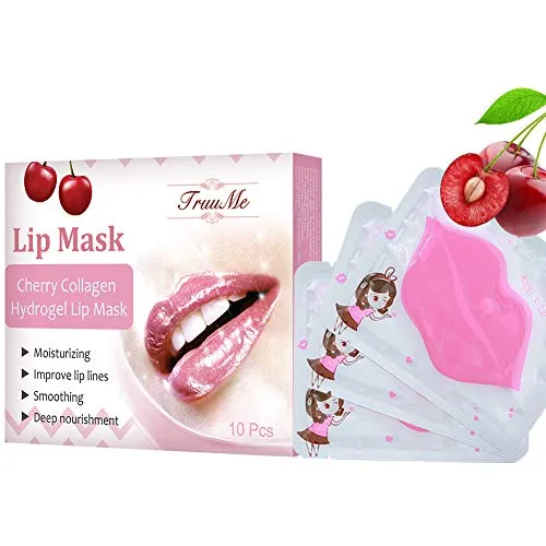 Lip Mask, Lip Plumper Mask, Lips Mask, Maschera labbra, Maschera labbra collagene - Per ridurre le linee labbra, Migliora linee labbra Idratante Essenza Rendi il tuo labbro attraente e sexy (10 pezzi)