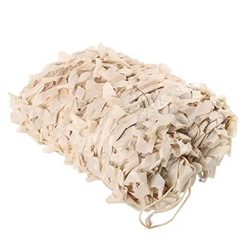 2mx3m Rete Mimetica Beige, Tende Fa Sole per Esterno, Tendalini per Barca Giardino Campeggio Caccia Militare Caccia Tiro Osservare Nascondi Decorazioni Feste 4x6m 8x8m 10m (Size : 8 * 10M)