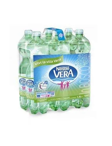 Acqua Nestlé Vera Frizzante 6x1,5L