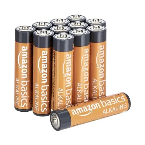 Amazon Basics - Batterie Mini Stilo Alcalino AAA Performance, confezione da 12
