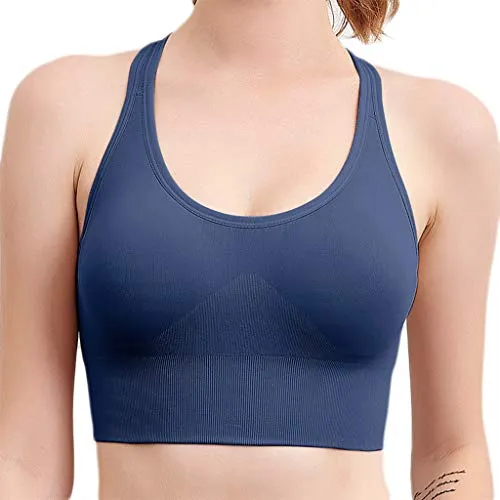 WT-DDJJK Intimo Sportivo, Reggiseno Sportivo da Allenamento con Schiena Scoperta da Donna Reggiseno Sportivo Imbottito Senza Fili per Yoga