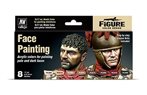 Model Color Set - Faces Painting Set - Val70119