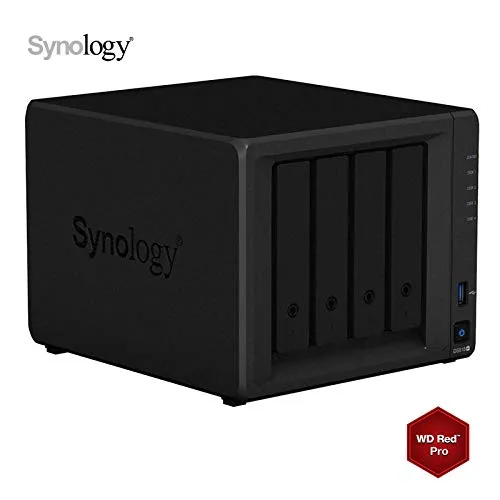 Synology - Network Attached Storage (NAS) DS918+ 8GB Nero 8To