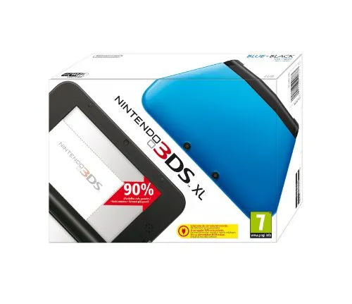 Nintendo 3DS - Consola XL, Color Negro Y Azul - [Edizione: Spagna]