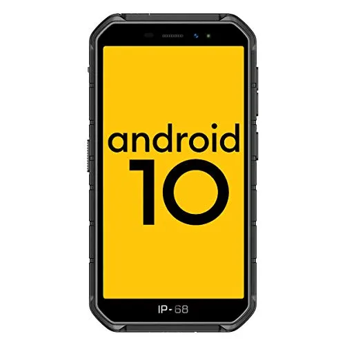Smartphone Antiurto Offerta 4G, Ulefone Armor X7 Pro 5 Pollici Cellulari Rugged 32GB ROM 4G RAM, 128GB Espandibili, Android 10, Fotocamera 13MP + 5MP, GPS/NFC/Dual SIM - Nero