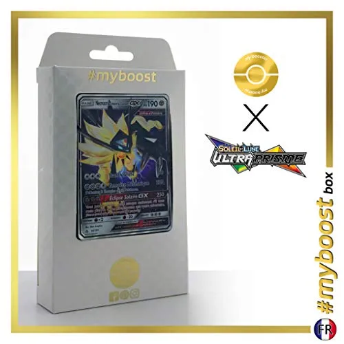 Necrozma Crinière du Couchant-GX (Necrozma Criniera del Vespro-GX) 90/156 - #myboost X Soleil & Lune 5 Ultra-Prisme - Box di 10 Carte Pokémon Francese
