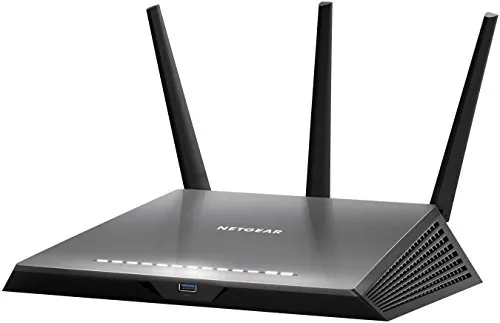 Netgear Router WiFi 4G LTE Nighthawk, Backup Automatico Linea Fissa, Compatibile con le SIM di Tutti gli Operatori, 4 Porte Gigabit (R7100LG)