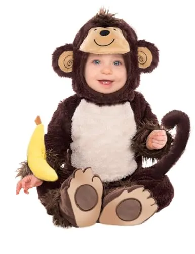 CAT01 - Costume Bebe Singe 12-18 mois