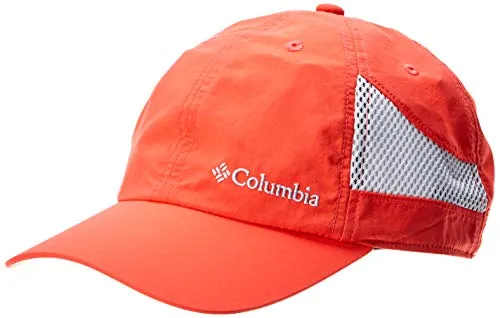 Columbia Berretto Unisex, Tech Shade Hat, Nylon, Rosso (Red Coral), Taglia: O/S, 1539331
