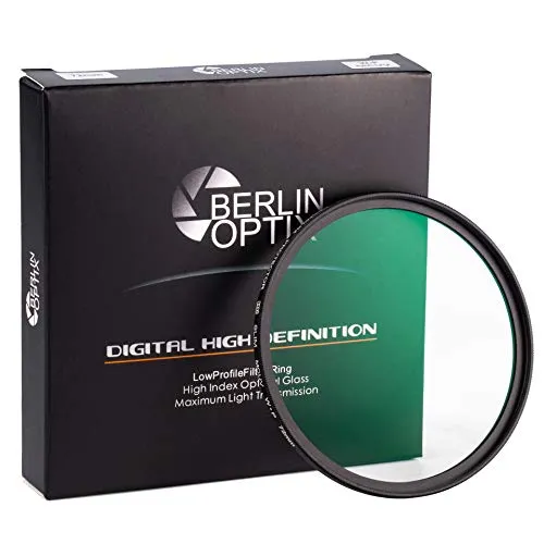 Berlin Optix Premium filtro uv 49mm ∙ vetro Schott ∙ 16 strati MC ∙ super Slim ∙ alluminio ∙ raggi ultravioletti ∙ obiettivo filtro protettivo