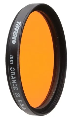 Tiffen 49OR21 Orange camera filter 49mm camera filters