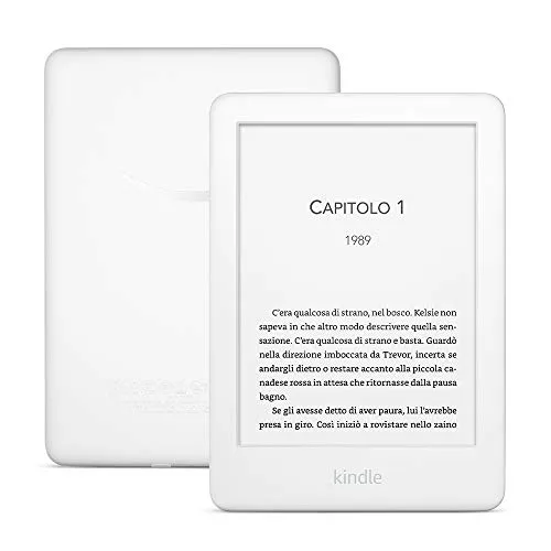 Kindle, ora con luce frontale integrata - Con offerte speciali - Bianco