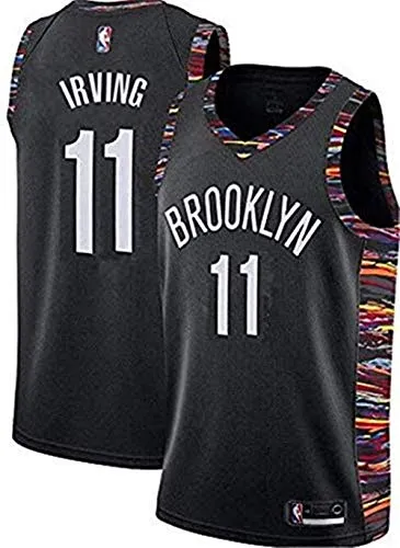 Dwin Kyrie Irving Jerseys - Men's Brooklyn Nets #11 NBA Basketball Jersey Swingman Vest (S-XXL)