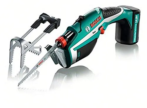 Bosch Home and Garden 0600861900 Keo Seghe da Giardino, lunghezza di taglio 150 mm, 10.8 V, Verde