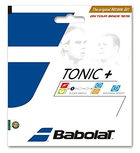 Babolat Tonic Longevity Bt7, Corde Unisex – Adulto, Bianco, 140
