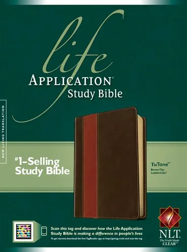Life Application Study Bible: New Living Translation Brown / Tan TuTone LeatherLike