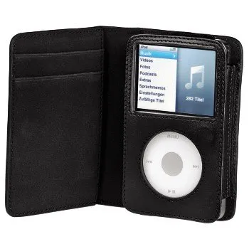 'Hama Custodia in pelle"Wallet per iPod Classic 80/160 GB, nero