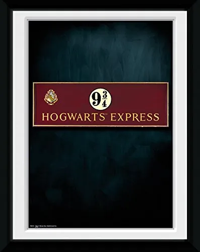 GB Eye Ltd, Harry Potter, Platform 9 3/4, Foto incorniciata, 15 x 20 cm