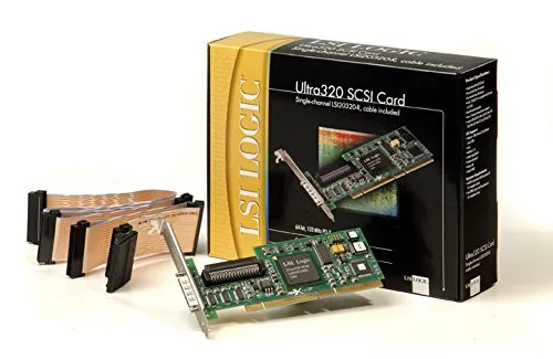 LSI LSI20320-R-B-F Single Channel Ultra320 SCSI Raid Controller Scheda di interfaccia e Adattatore