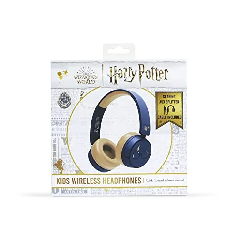 OTL Technologies - Cuffie wireless per bambini Harry Potter - Blu