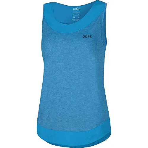 GORE WEAR 100217, Maglia Senza Maniche Donna, Azzurro (Azzurro Ciano), 34