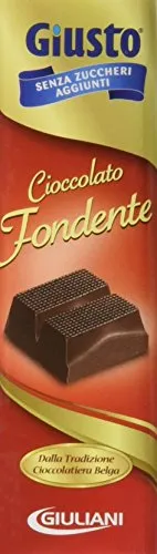 Tavoletta di Cioccolato Fondente senza Zucchero 44 G