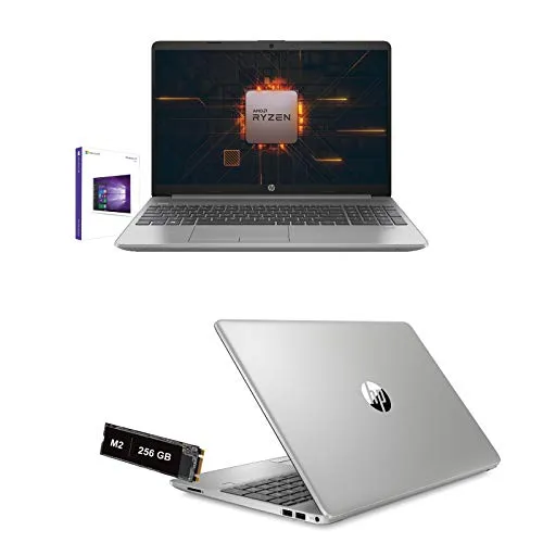 Notebook Hp 255 G8 Amd Ryzen 5 3500U 3.7Ghz Display 15.6" Full Hd,Ram 8Gb Ddr4,Ssd 256Gb Nvme,Hdmi,Wifi,Lan,Bluetooth,Webcam,Windows 10Pro,Antivirus